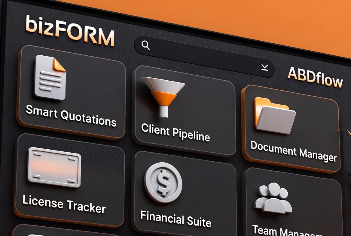 bizForm interface preview